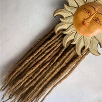 Image 2 of BLOND synthetic dreadlock extensions