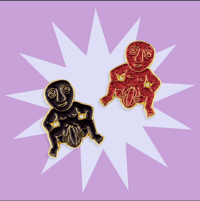 Síle Na Gig Enamel Pin