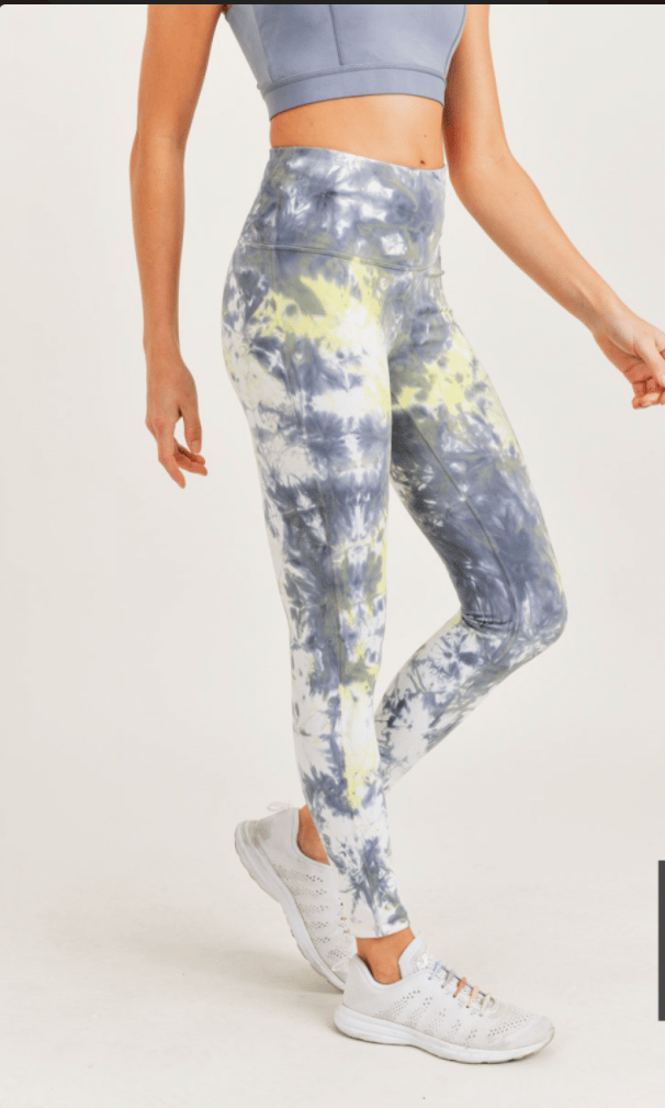 Image of Galaxy Tie-Dye Highwaist Leggings