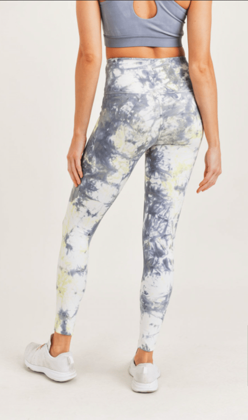 Image of Galaxy Tie-Dye Highwaist Leggings