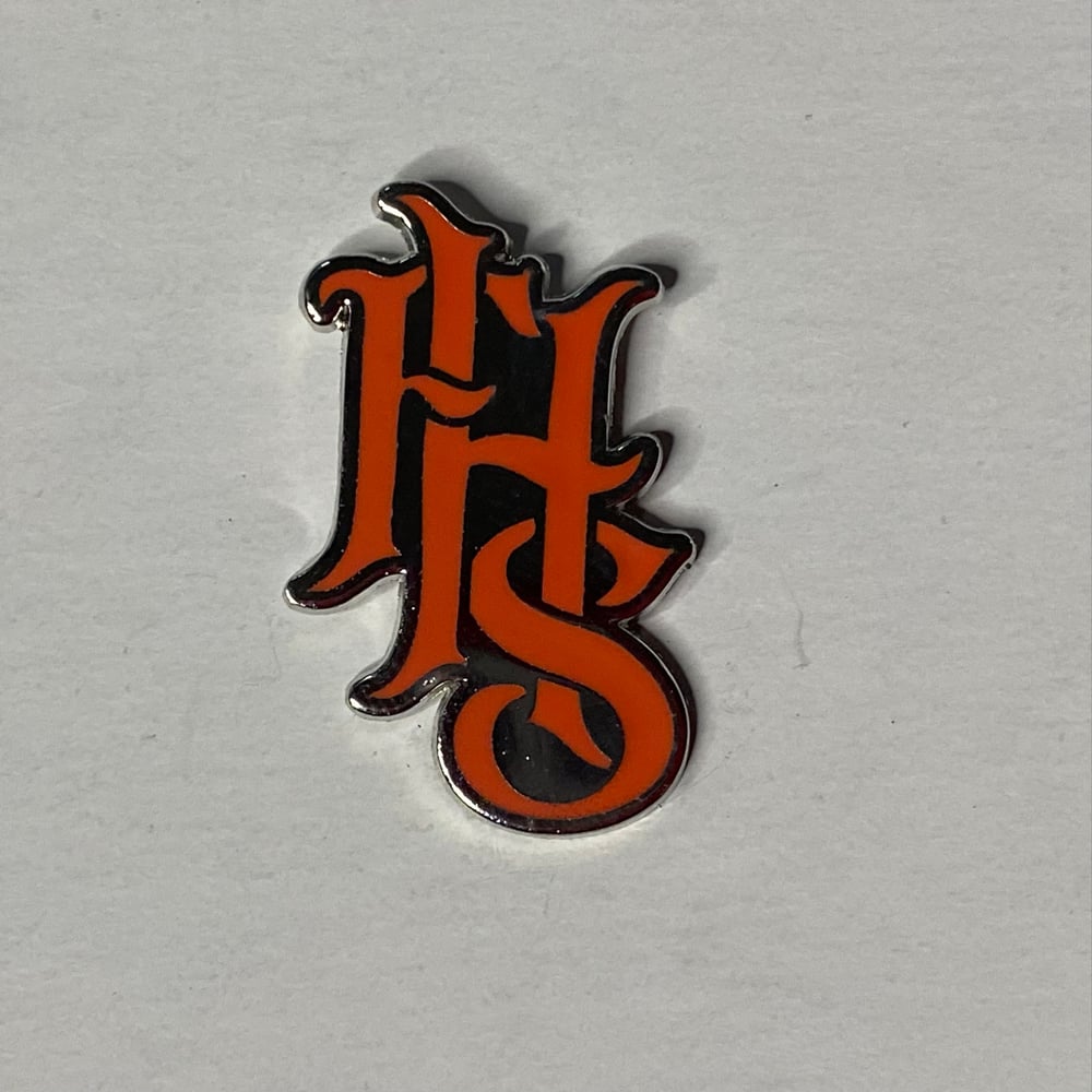 FHS LOGO 3 - Lava Red & Silver