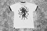 Image 2 of Hundred Hands White Ringer T-Shirt