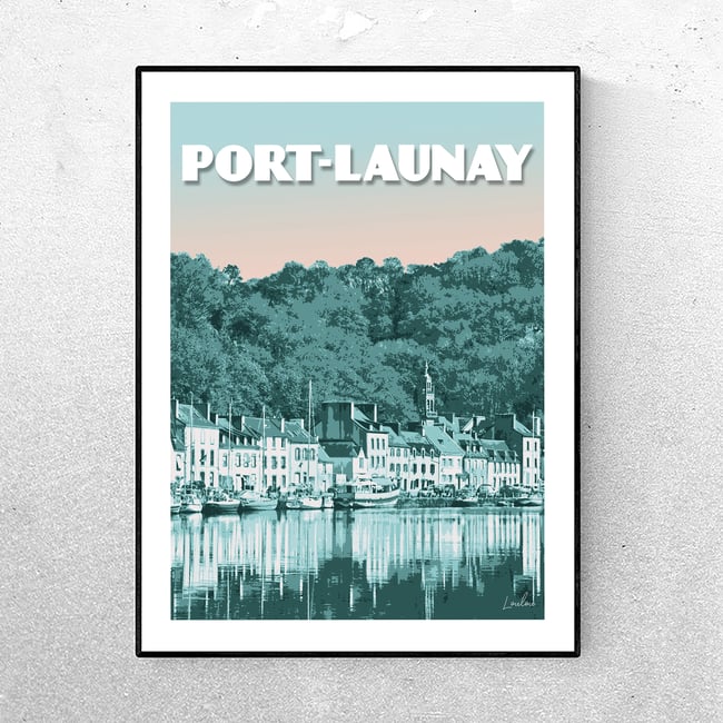 Affiche Port-Launay - 2 versions