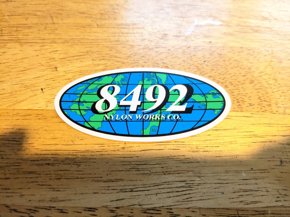 8492 Logo Sticker (Oval)