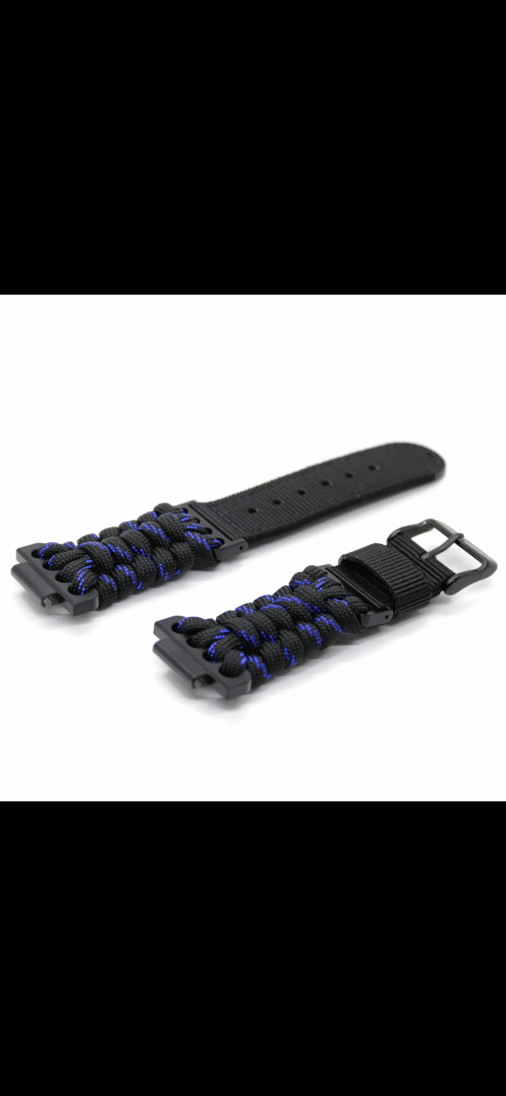 How to make a Wide Solomon Paracord Watch Band - YouTube