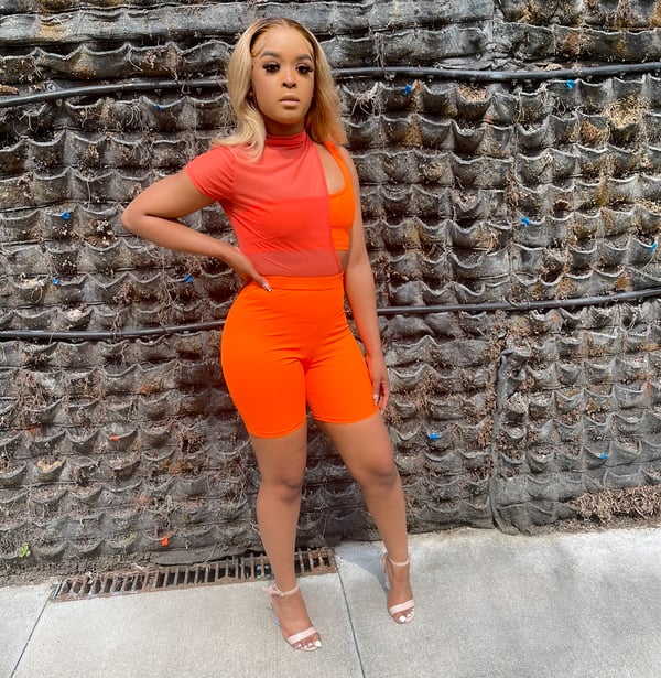 Image of Orange | Three Piece Jumpsuit 