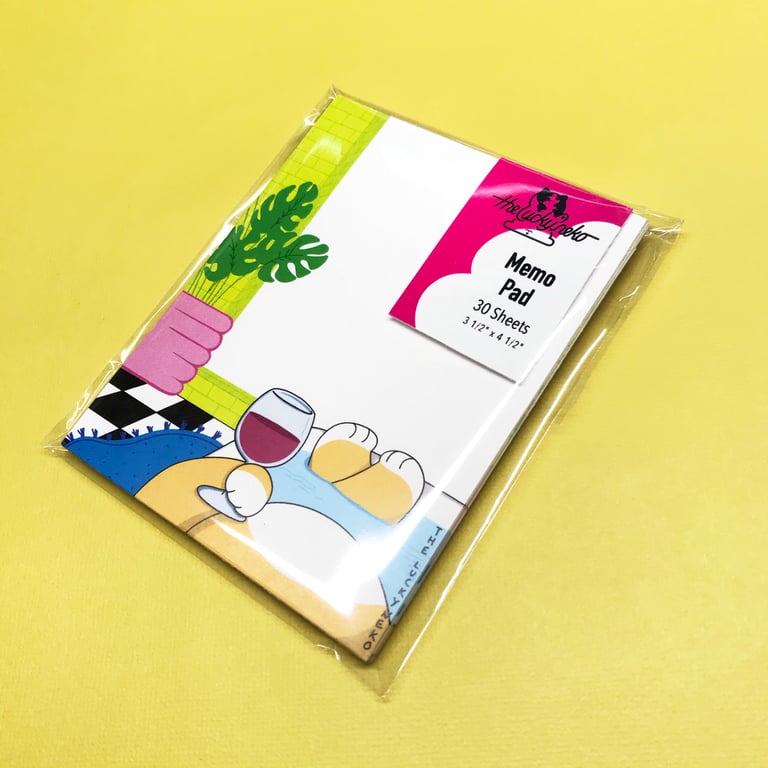 Wine Memo Pad Image 2