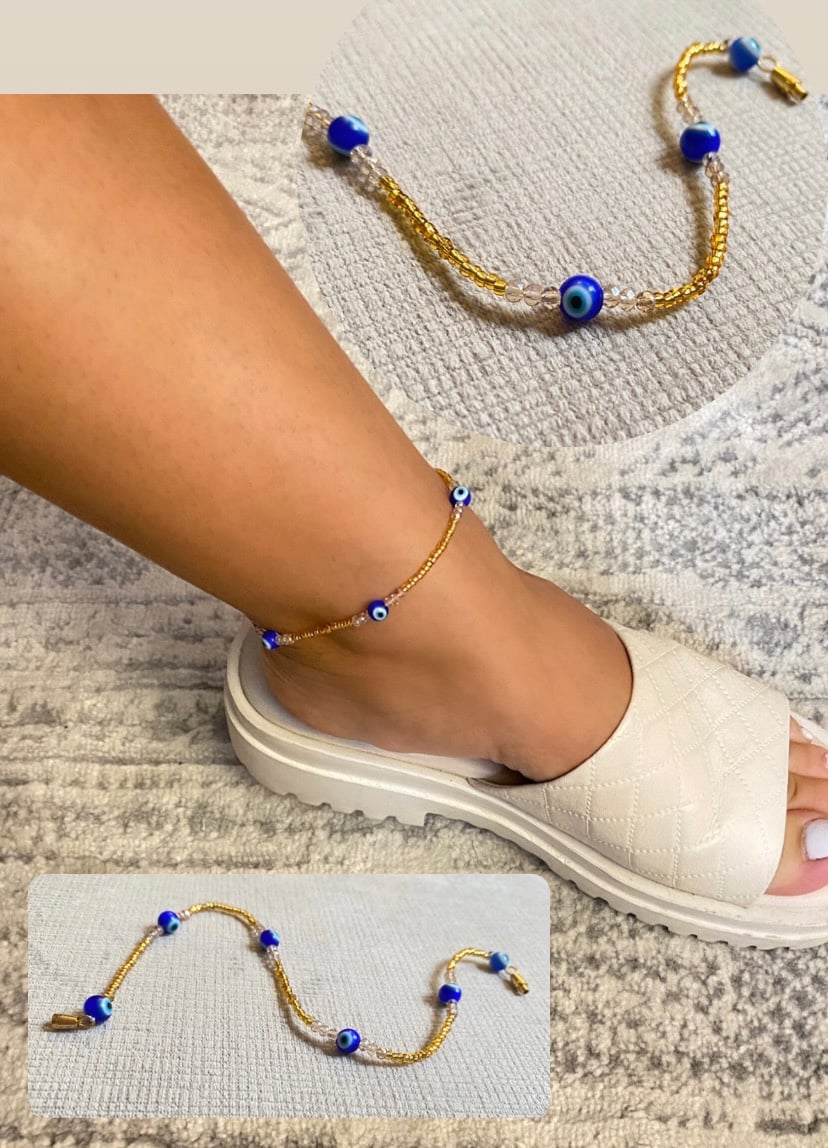 mal de ojo anklet bracelet