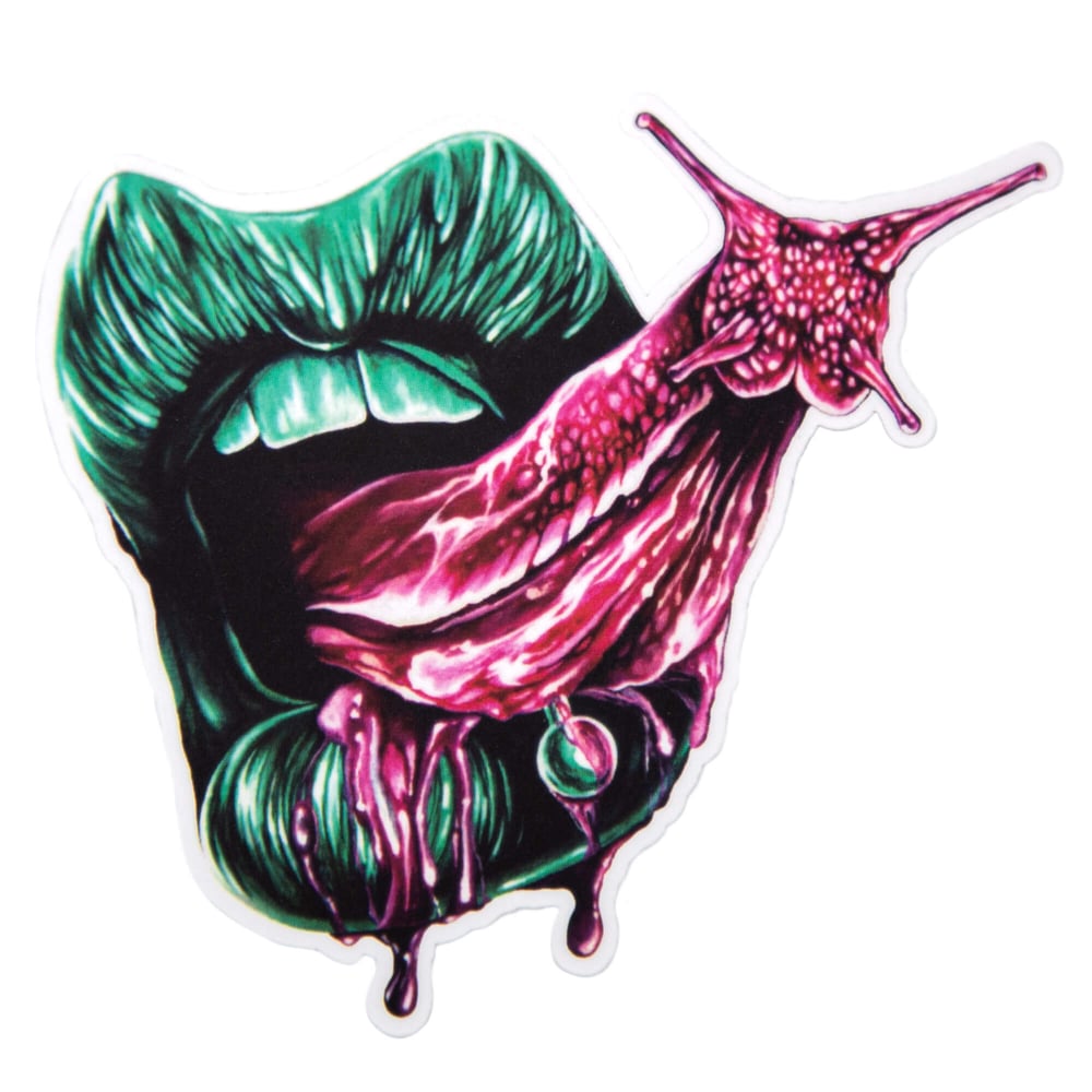 Slug Tongue Sticker