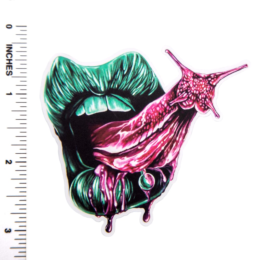 Slug Tongue Sticker