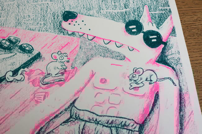 "Au bord de l'eau"  Riso