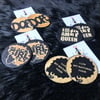 Multi Pride Wooden Earrings