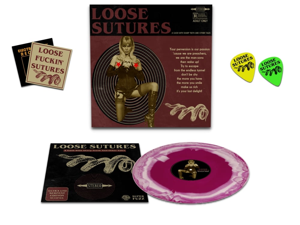 Image of Loose Sutures - A Gash With Sharp Teeth and Other Tales 30x ultra ltd "Serpent Edition"