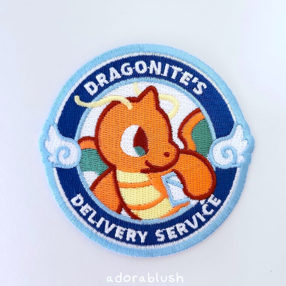 "Delivery Service" - Embroidered Patch