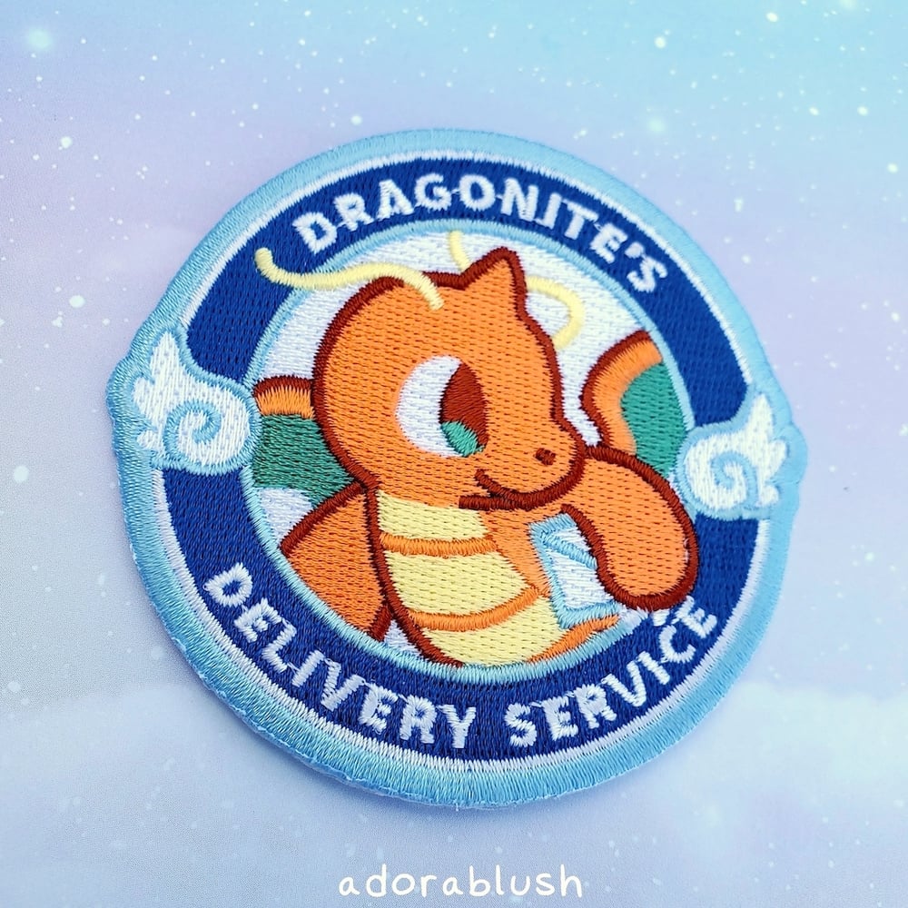 "Delivery Service" - Embroidered Patch