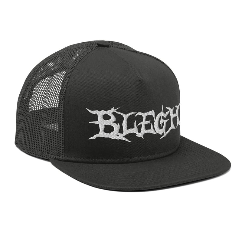 FITS LARGER METALHEADS! DEATHCORE BLEGH MESH SNAPBACK - GREY | Ohrion ...