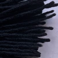 Image 1 of BLACK synthetic dreadlock extensions