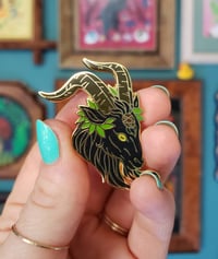 Image 2 of Live Deliciously Enamel Pin