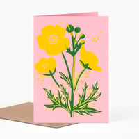 Image 1 of Buttercup Greetings Card