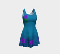 Image 1 of Kwetlal Blue Flare dress