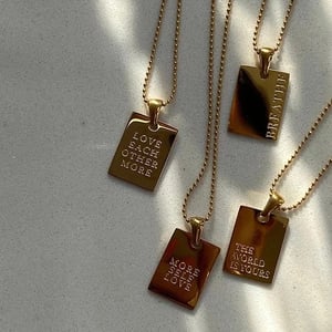 Image of AFFIRMATION Collection | 18k Gold Plated