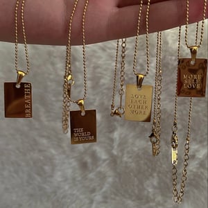 Image of AFFIRMATION Collection | 18k Gold Plated