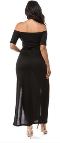 Image 4 of She's a Baddie maxi dress