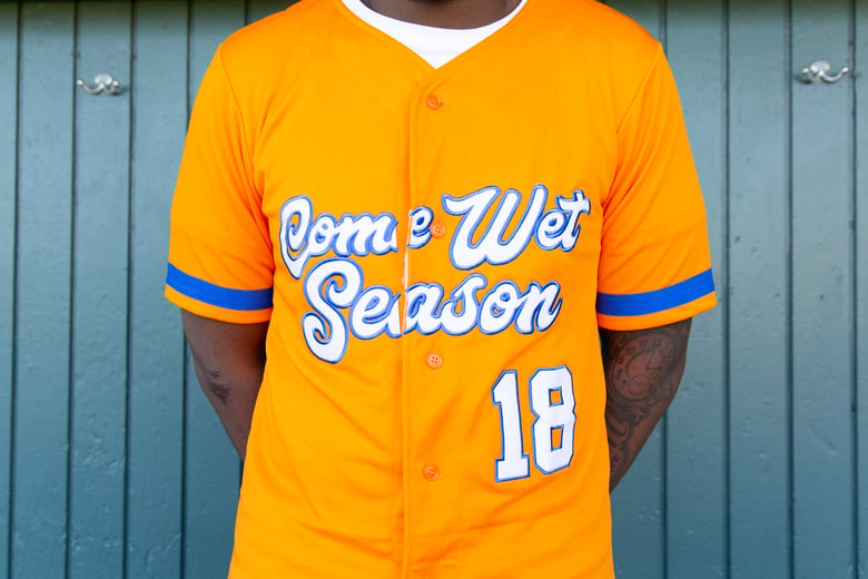 Image of Orange Baseball Jersey