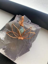 Image 2 of Lotus with labradorite 