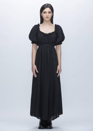 Image of Suri Lace Up Multi Way Dress in Black
