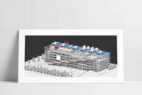 Image 2 of  LE CENTRE POMPIDOU 50x70 - 50x100