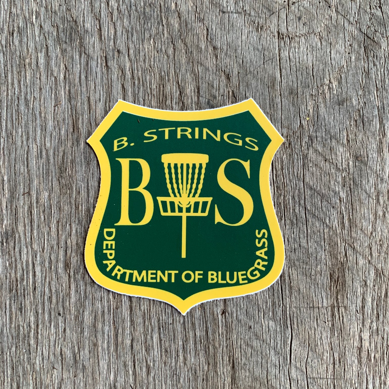 Image of JGD Dept of BG Series - Disc Golf decal