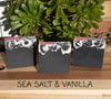 SEA SALT & VANILLA , ACTIVATED CHARCOAL