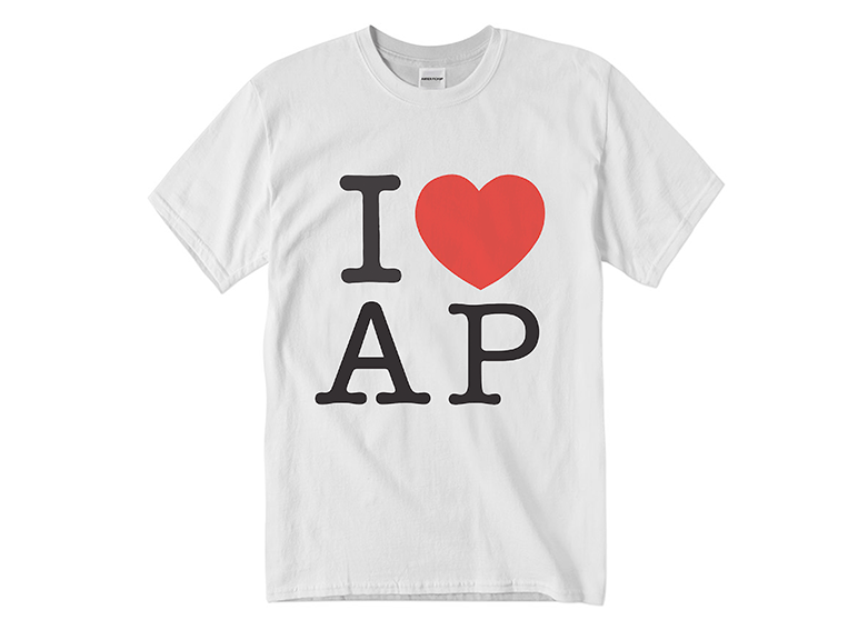 Image of I LOVE AP T-SHIRT