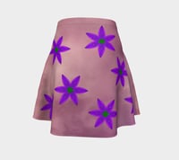 Image 1 of Kwetlal Purple/Pink Flare Skirt 
