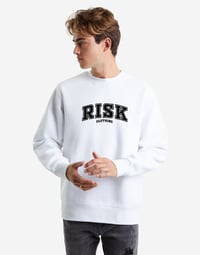 White Crew Oversized