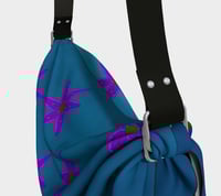Image 2 of Kwetlal Blue Origami Tote 