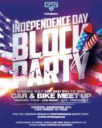 OPEN MIC RESERVATION [INDEPENDENCE DAY COOKOUT]