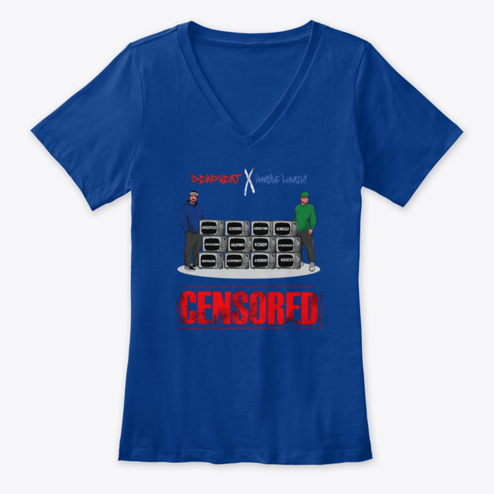 Censored TV Women's V-Neck