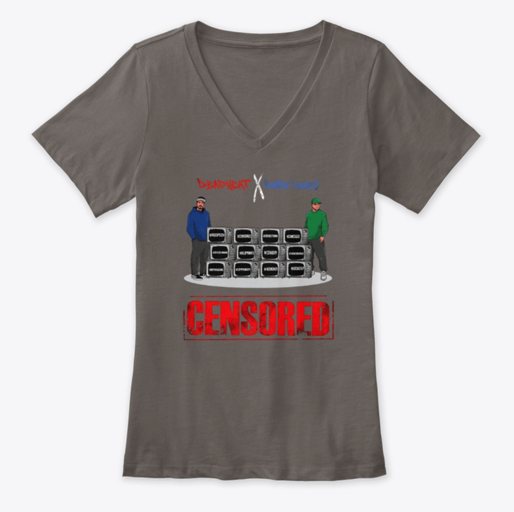 Censored TV Women's V-Neck