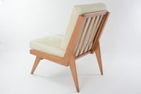 Image 3 of Fauteuil L velours côtelé