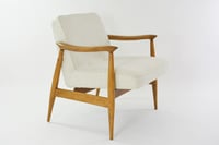 Image 1 of Fauteuils Varsovie bouclette blanche