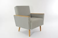 Image 1 of Fauteuil Cube pieds de poule 