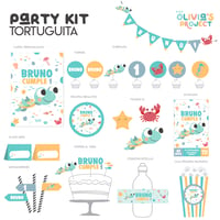Image 1 of Party Kit Tortuguita