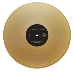 Afflecks Palace - What Do You Mean Its Not Raining vinyl (MOLTEN GOLD VERSION)