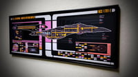 Image 2 of USS Enterprise 1701-E Large Panel Print