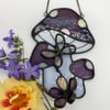 Purple Mushroom Trio