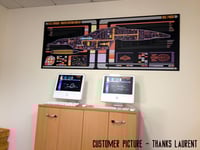 Image 4 of USS Voyager Large Panel Print