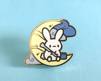 Moon Rabbit Enamel Pin