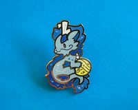 Azure Dragon Enamel Pin